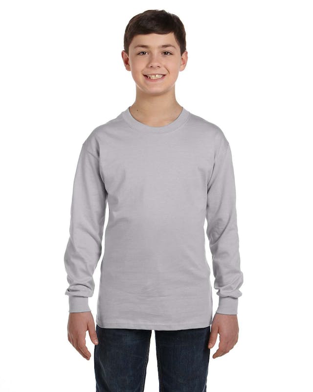 Youth Heavy Cotton Long-Sleeve T-Shirt